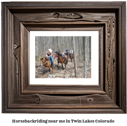 horseback riding near me in Twin Lakes, Colorado